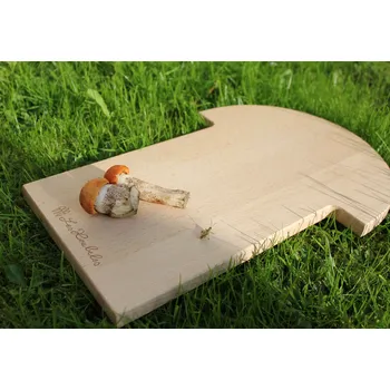 Kuchyňské prkénko Dřevěné prkénko ve tvaru houby