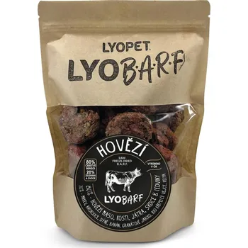 Krmivo pro psa LYOPET LyoBARF Beef 80 ks