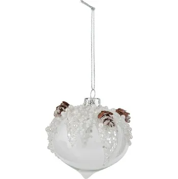 Vánoční dekorace Clayre & Eef - Vánoční ozdoba - Ø 8*8 cm