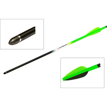 Goodgoods karbon zelený 9mm 20" 1ks