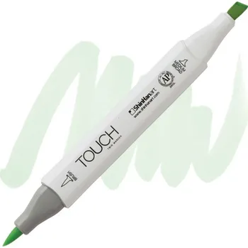 Lihová fixa TOUCH oboustranná Brush & Chisel, GY174 Spring dim green