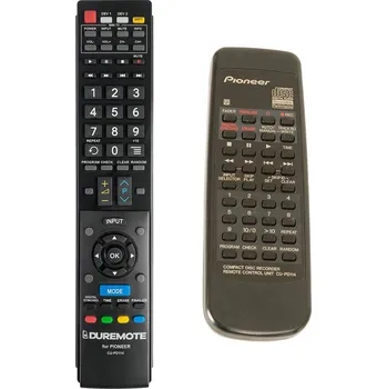Dálkový ovladač PIONEER CU-PD114 + ovládání TV (mini TV) - dálkový ovladač duplikát