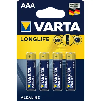 Článková baterie Varta Longlife 4103101414 AAA 4ks Varta Longlife 4103101414 AAA 4ks