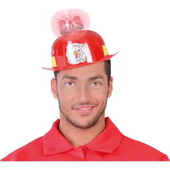 Guirca Hasičská helma s majákem