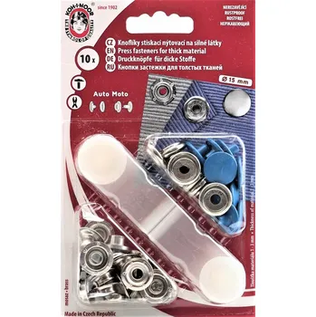 Nýt Kohinoor Druky kovové 15 mm, modré