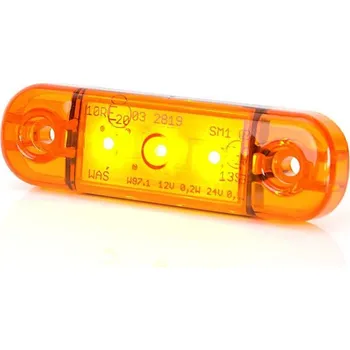 Svitilna poziční boční oranžová 3 LED