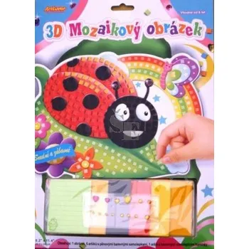 Mozaiková sada Kreativní mozaika beruška s duhou MSA-EP100