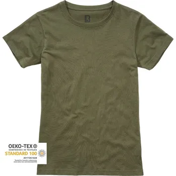 Pánské tričko Triko Brandit Ladies T-Shirt Olive - 5XL
