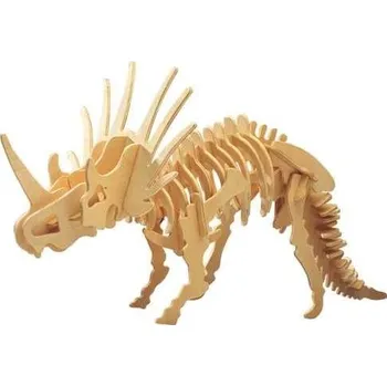 3D puzzle Woodcraft Dřevěné 3D puzzle Styracosaurus