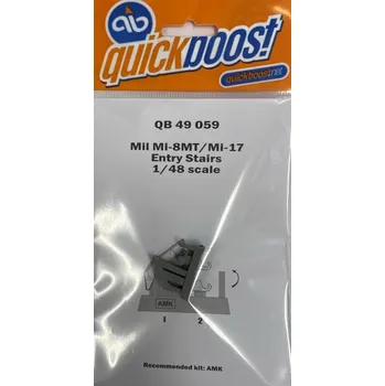 Plastikový model Quickboost 1/48 Mil Mi-8MT/Mi-17 entry stairs (AMK)
