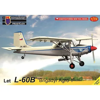 Plastikový model Kovozávody 1/72 Let L-60B 'Brigadyr' Agro 1 (4x camo)
