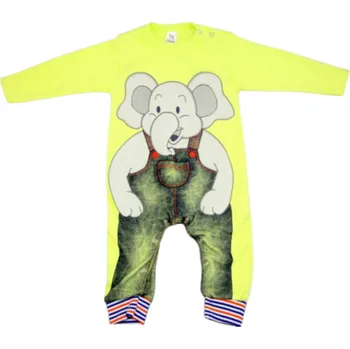 Dětský overal zelený Slůně 80