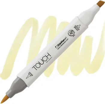 Lihová fixa TOUCH oboustranná Brush & Chisel, Y49 Pastel green