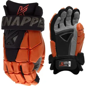 Hokejové rukavice Knapper AK5 JR oranžové 12"