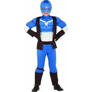 Karnevalový kostým Guirca Dětský kostým - Kapitán Amerika Velikost - děti: S: 101-109 cm
