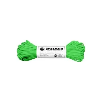 Šňůra PARACORD 550LB REFLEXNÍ ZELENÁ 30m 4mm