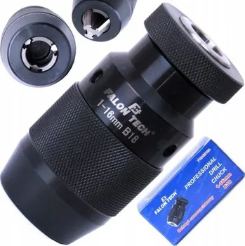 Sklíčidlo Rychloupínací sklíčidlo B18 na vrtačku 1-16 mm FT016B18A