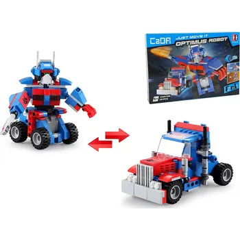 ostatní stavebnice CADA Transformers Optimus Prime 2v1 se setrvačníkem kompatibilní stavebnice 251 dílů