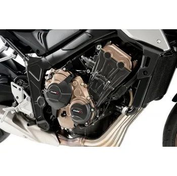 Motodíl Engine protective covers PUIG 21367N černý