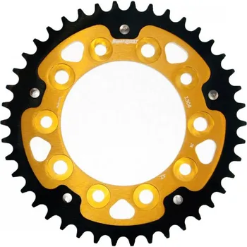 Řetězová sada pro motocykl Rozeta SUPERSPROX STEALTH RST-1304:42-GLD zlatá 42 zubů, 525