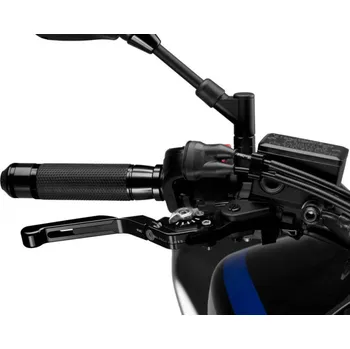 Páčka brzdy bez adaptéru PUIG 3.0 14NNP rozšiřitelná skládací černo/stříbrné