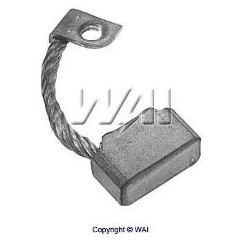 Startér Sada uhlíků startéru - Ford E4FF11055AA