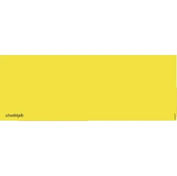 Obklad Koupelnová zádní stěna mySPOTTI aqua schwefelgelb 120x45 cm