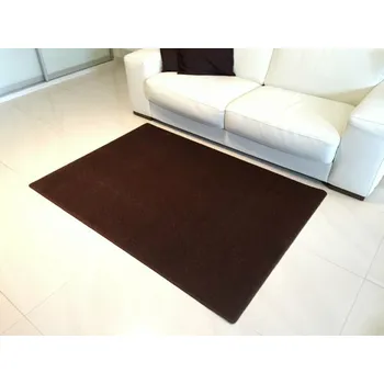 Vopi Kusový hnědý koberec Eton (Varianta: 57 x 120 cm)