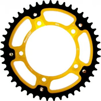 Řetězová sada pro motocykl Rozeta SUPERSPROX STEALTH RST-1800:45-GLD zlatá 45 zubů, 530