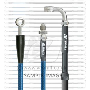 Spojkové vedení Hadice spojky Venhill SHR-3-002/P-TB průhledně modrá