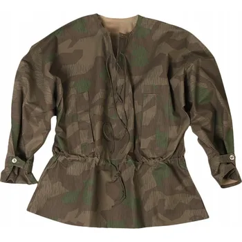 Pánská košile MILTEC Maskovací převlečník natahovací košile WH Splittertarn M40 Wehrmacht WWII Repro Velikost: III. 56/58
