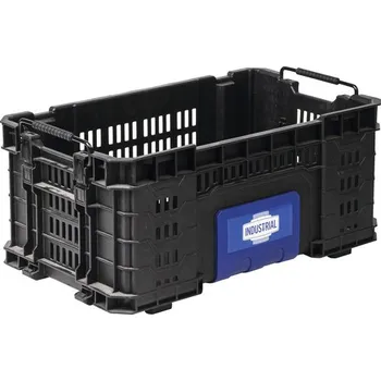 Univerzální box na nářadí Industrial L, 33,8 l, černý, 249641