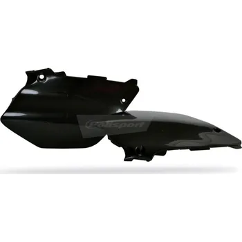 Boční číslové tabulky POLISPORT (pár) černý 8600600002