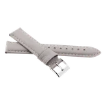 JVD Kožený unisex šedý řemínek na hodinky R41314/16