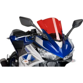 Plexi štít PUIG RACING 7649R červená