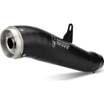 Výfuk pro motocykl Koncovka výfuku MIVV GHIBLI HU.004.LGB černá