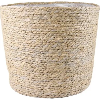 Květináč Obal na květináč Ø 43 x 38 cm přírodní