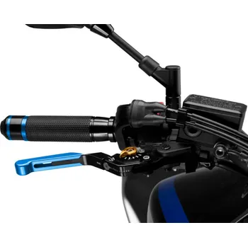 Páčka brzdy bez adaptéru PUIG 3.0 14ANO rozšiřitelná skládací modrá/zlatá