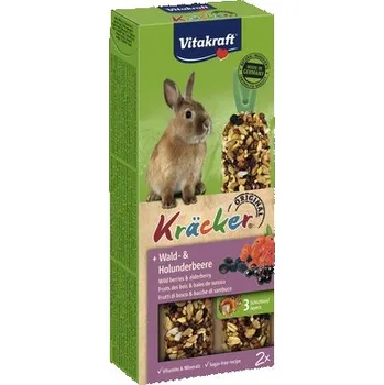 Krmivo pro hlodavce Pamlsky pro hlodavce, krekry Vitakraft Kräcker® lesní plody, 2 ks, 112 g