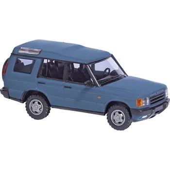 Modelová železnice Busch 51904 H0 model osobního automobilu Land Rover Discovery modrá