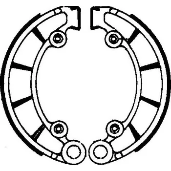 Auto-moto Brzdové čelisti FERODO 225129041