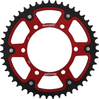 Řetězová sada pro motocykl Řetězová rozeta SUPERSPROX STEALTH RST-480:47-RED červená 47 zubů, 525