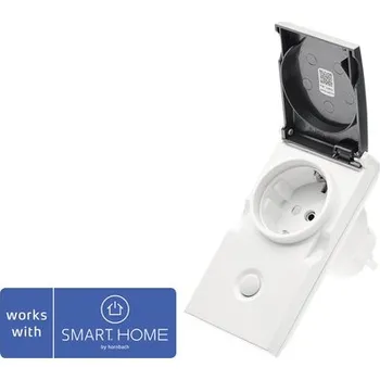 Venkovní osvětlení Venkovní zástrčka Popp Smart Outdoor Plug IP44 s funkcí zesilovače - kompatibilní se SMART HOME by hornbach