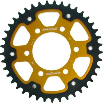 Řetězová sada pro motocykl Rozeta SUPERSPROX STEALTH RST-488:41-GLD zlatá 41 zubů, 530