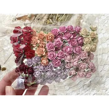 Svatební dekorace Sapaimport Růžičky midi - mix 100 ks Množství: balení 100 ks