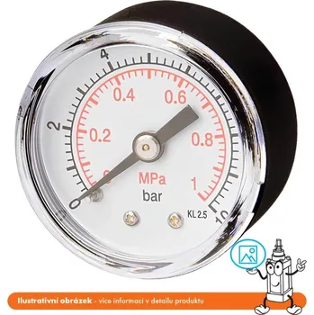 Barometr Pneumatics & Hydraulics Manometr zadní 0/16 bar - 40 - 1/8"