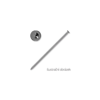 Šroub Okenní šroub 7,5x92 ZHD TX30 ZB závit celý turbošroub