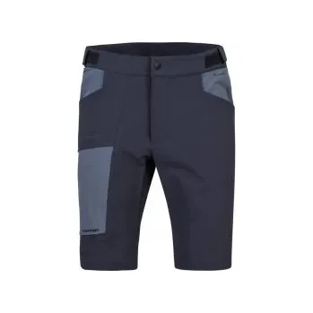 Pánské kraťasy Hannah VERNE II anthracite/dark slate L; Černá kraťasy + DÁREK DLE VÝBĚRU!