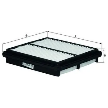 Filtr do auta Vzduchový filtr MAHLE LX 827