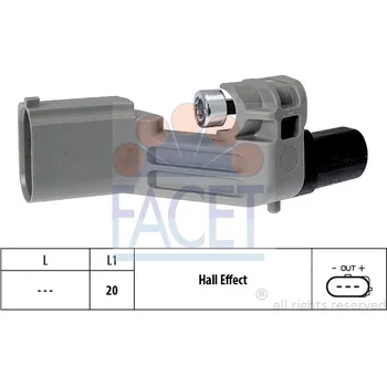 Kliková hřídel FACET Generátor impulsů, klikový hřídel 90598